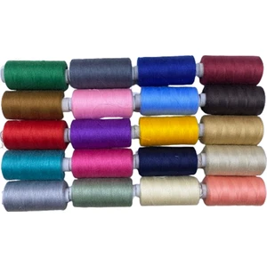 King Bird Polyester Dikiş Ipliği 500 mt 20'li Set