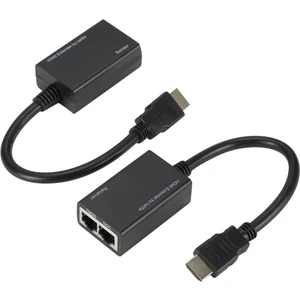 4757 HDMI RJ45 CAT5E 6 Extender Uzatıcı Uzatma Aparatı Adaptör 1080P