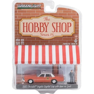 1981 Chevrolet Impala Capital Car With Man In Suit 1/64 Model Araba