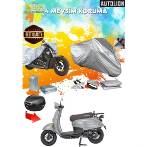 Mondial 50 Tourısmo Arka Çanta Uyumlu Ultra Koruyucu  Motor Branda