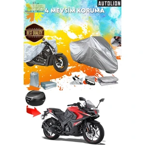 Bajaj Pulsar RS200 Arka Çanta Uyumlu Ultra Koruyucu  Motor Branda