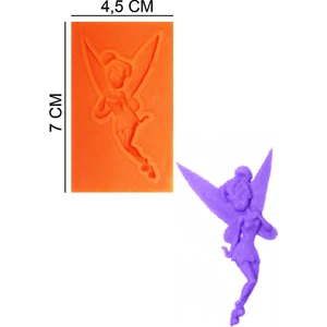 Tinker Bell Silikon Şeker Hamuru, Sabun, Mum Kalıp