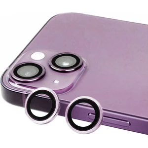 Ezotech  Apple iPhone 14 Uyumlu Cl-07 Kamera Lens Koruyucu-Mor