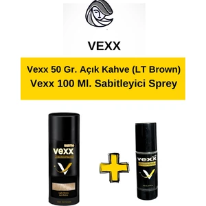 Vexx 50 gr Saç Tozu + 100 ml Sabitleyici Sprey Set