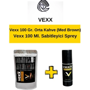 Vexx 100 gr Saç Tozu + 100 ml Sabitleyici Sprey Set