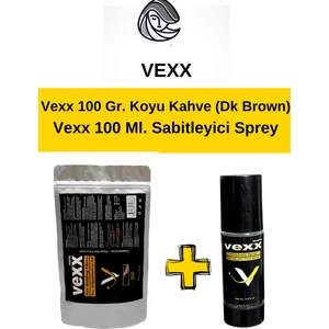 Vexx 100 gr Saç Tozu + 100 ml Sabitleyici Sprey Set