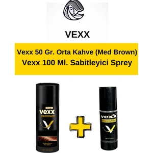 Vexx 50 gr Saç Tozu + 100 ml Sabitleyici Sprey Set