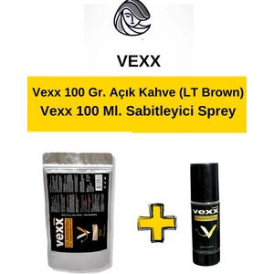 Vexx 100 gr Saç Tozu + 100 ml Sabitleyici Sprey Set