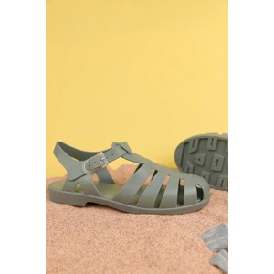 36-40 Numara Igor Biarritz Yeşil Sandalet