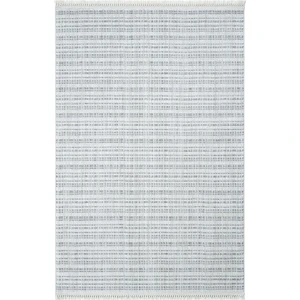 Cool Halı Nero 04 Beyaz Gri Hav Vermez Yumuşak Koridor Halısı Kesme Yolluk Modern Salon Halısı