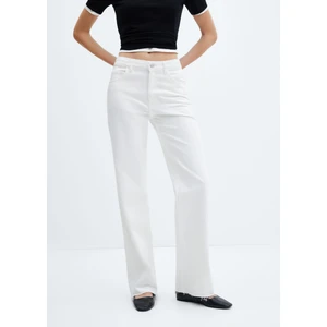 Mango Geniş Paça Orta Bel Jean
