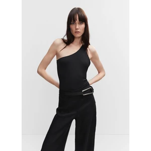 Asimetrik Açık Sırtlı Body