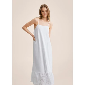 Broderie Anglaise Pamuklu Elbise