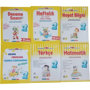 Salan Yayınları 2.Sınıf Türkçe Soru Bankası - Matematik Soru Bankası- Hayat Bilgisi Soru Bankası 6'lı Set