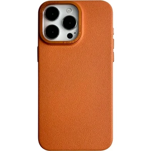 Apple iPhone 15 Plus Uyumlu Deri Lansman Kılıf