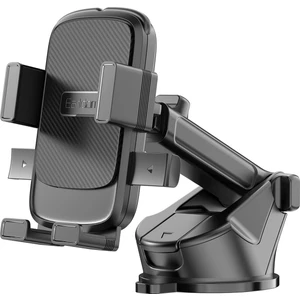 M.tk moveteck Araç Içi Uzayabilen Telefon Tutucu Ön Cam ve Torpido Üstü Yapışkanlı Uzunluk Ayarlı Kıskaçlı Kelepçe Vantuzlu