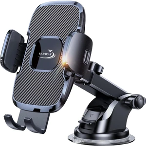 Araç Içi Vantuzlu Premium Telefon Tutucu Cam ve Torpido Için