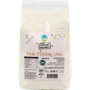 Beferment Organic Tam Pirinç Unu 500 G Jelatin