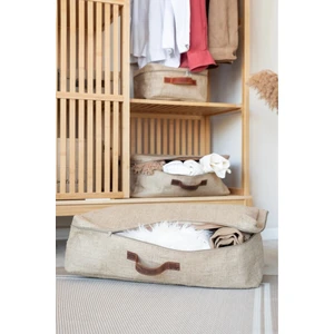 Büyük Boy Jüt Baza Altı Yastık Yorgan Kazak Hurcu 60 x 18 x 45 cm