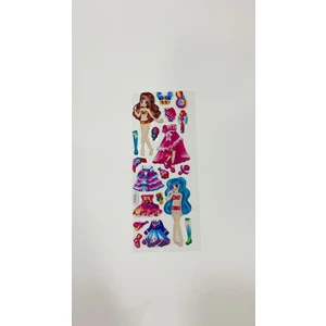 Kıyafet Giydirme Sticker