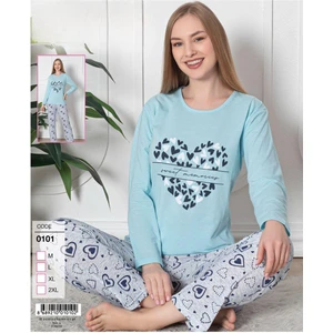 Meynur Moda Pamuklu Süprem Pijama Takımı