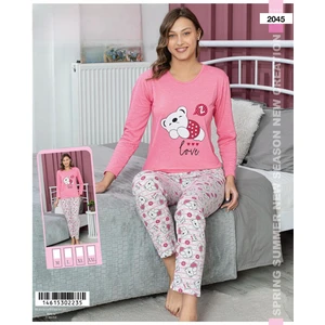Meynur Moda Pamulu Süprem Bayan Pijama Takımı