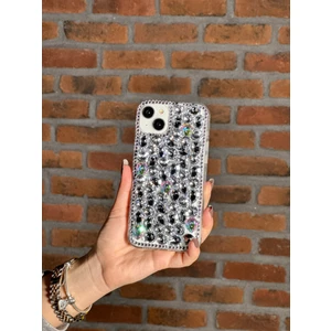Apple iPhone 15 - 14 - 13  Kılıf (3 Model Ile Uyumludur) Ultra Lüx Renkli Damla Taşlı Kokoş Kılıf