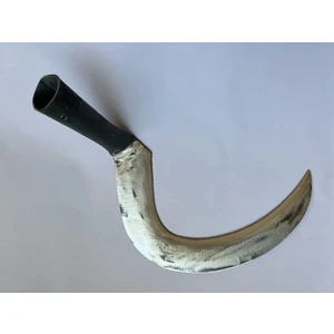Uçan Metal El Yapımı Dövme Çelik Diken-Ot Orağı Yer Tipi 3 No