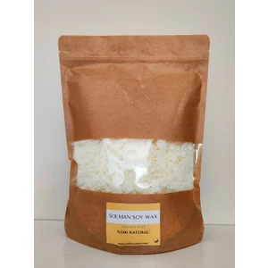 %100 Natural Soy Wax Pul Şeklinde Flake Vegan Organik Soya Wax Doğal Kokulu Mum Yapma Malzemesi