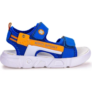 Kiko Kids Cırtlı Yürüyüş Erkek Çocuk Sandalet 201 Saks