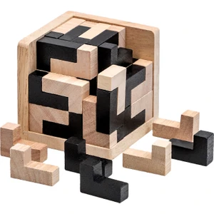Niuniu Shop Çocuk Ahşap Kongming Kilidi Luban Kilidi Tetris Bulmaca Entelektüel Dekompresyon Oyuncak (Yurt Dışından)