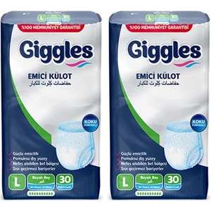 Külotlu Yetişkin Hasta Bezi Large 60 Adet