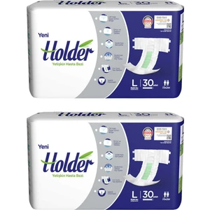 Hasta Bezi Bel Bantlı Tekstil Yüzey Large 2 Paket 60 Adet