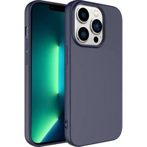 Ezotech  iPhone 14 Pro - Uyumlu Lsr Lansman Kapak-Lacivert