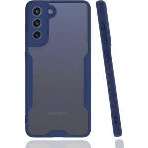 Ezotech  Galaxy S21 Fe Uyumlu Parfe Kapak-Lacivert