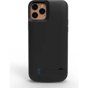 Ezotech  iPhone 12 Pro Max Şarjlı Kılıf-Siyah