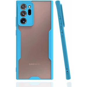 Ezotech  Galaxy Note 20 Ultra Uyumlu Parfe Kapak-Mavi