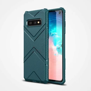 Ezotech  Galaxy S10E Uyumlu Hank Silikon-Koyu Yeşil