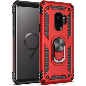 Ezotech  Galaxy S9 Uyumlu Vega Kapak-Kırmızı