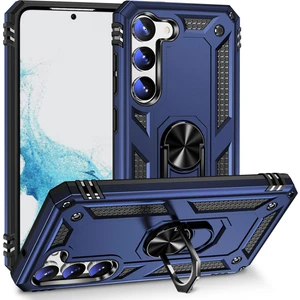 Ezotech  Galaxy S23 Plus Uyumlu Vega Kapak-Mavi