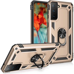 Ezotech  Galaxy S21 Fe Uyumlu Vega Kapak-Gold