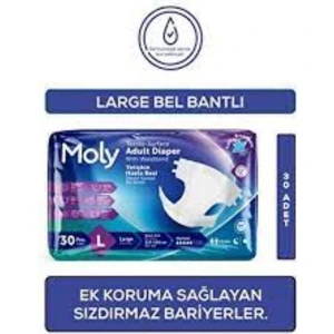 Hasta Bezi Belbantlı Large 30 Lu