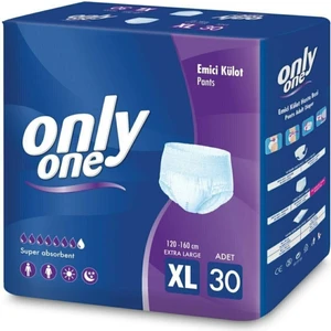 Only One Yetişkin Emici Külot Hasta Bezi Xlarge 30'Lu Büyük Boy Hasta Bezi Xl