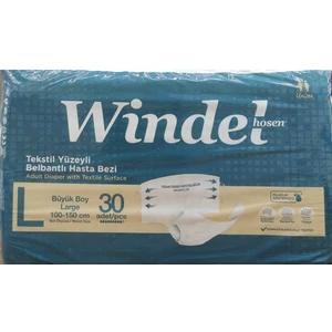 Windelhosen Windelhosen Bel Bantlı Large Hasta Alt Bezi 30lu 2 Paket (60adet)