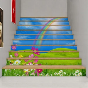 Sınıf Sepeti Gökkuşağı - 3 Boyutlu Merdiven Giydirme - Mg226