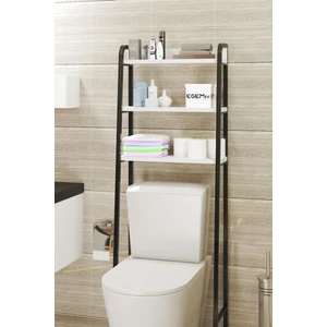 Wc Arkası Klozet Rafı Klozet Üstü Raf ve Organizatör Havluluk Banyo Düzenliyici