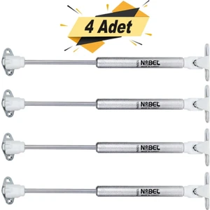 Dolap Amortisörü Gazlı Piston Kapak Hidroliği (27 cm 100N) 4 Adet
