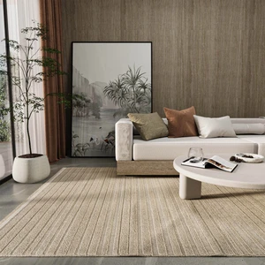 Cool Halı Newyork 3102 Vizon  Yumuşak Tuşeli Halı Kilim Salon Koridor Kesme Yolluk Dokuma Makine Halısı