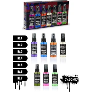 Barber Marmara 7 Mix Set EDC Sprey Kolonya 7 x 50 ml