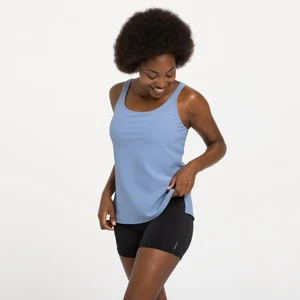 Nabaiji Kadın U Kesim Sırt Detaylı Şortlu Mayo - Mavi - HEVA